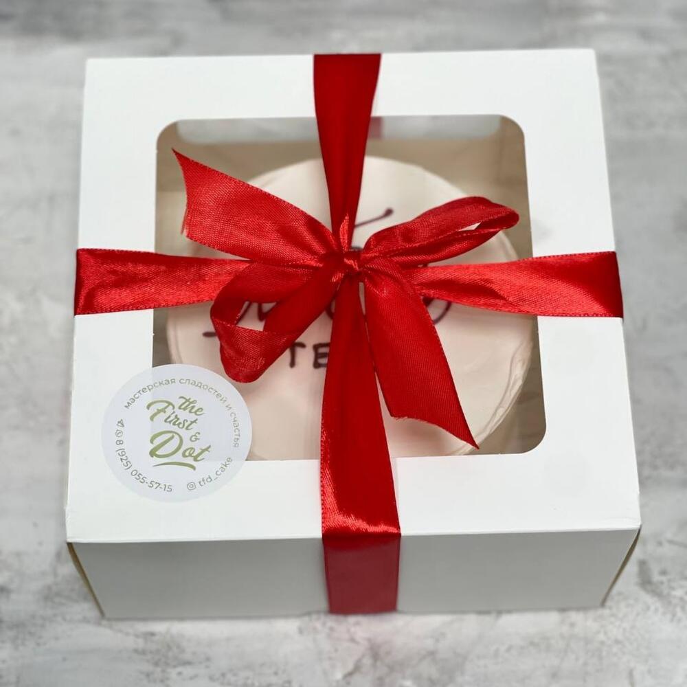 Бенто торт любимому / любимой мужу / жене на 14 февраля