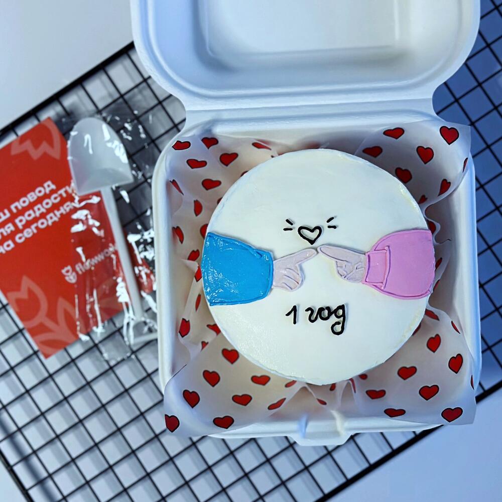 Бенто торт любимому, любимой, парню, девушке