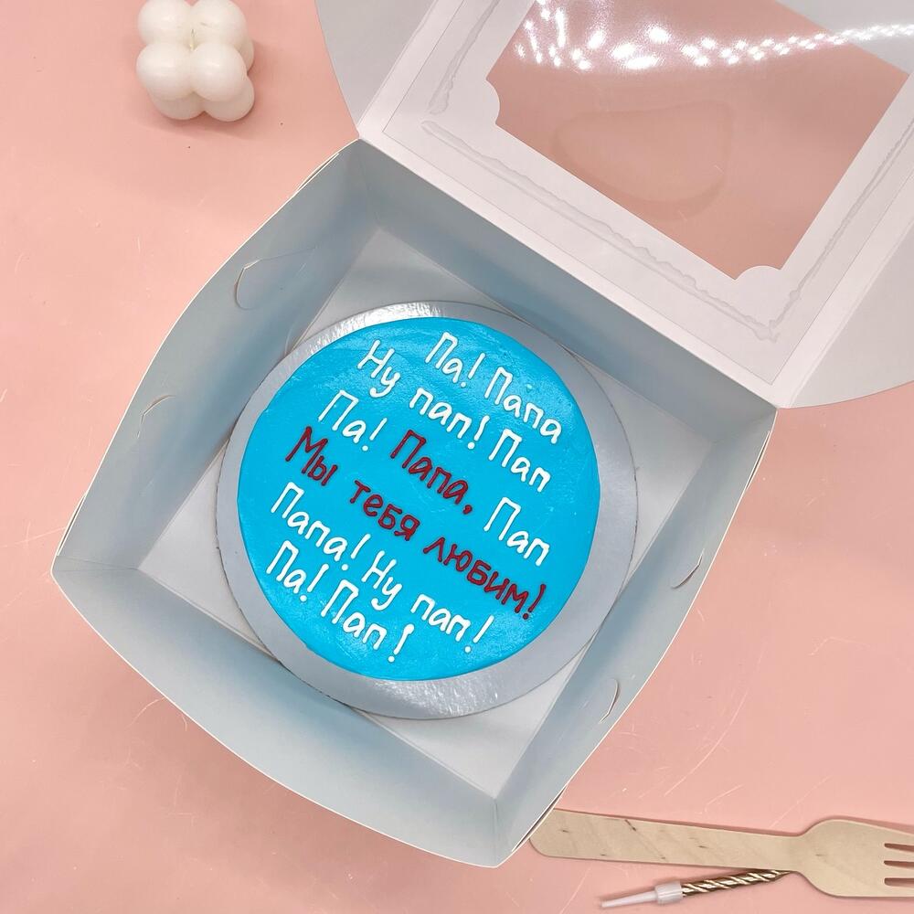 Бенто торт любимому папе на день отца