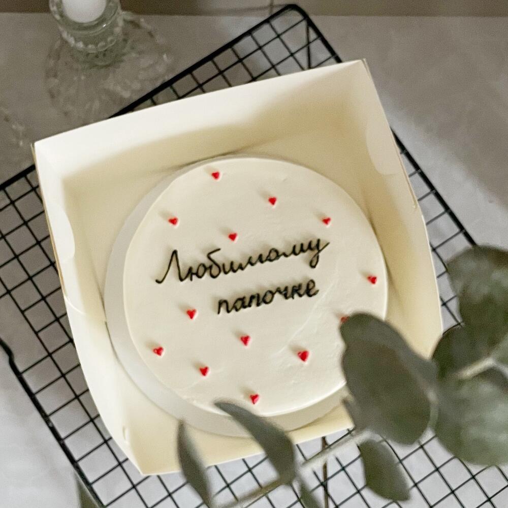 Бенто торт любимому папочке