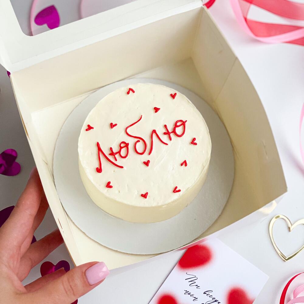 Бенто торт любимому в подарок 500 гр