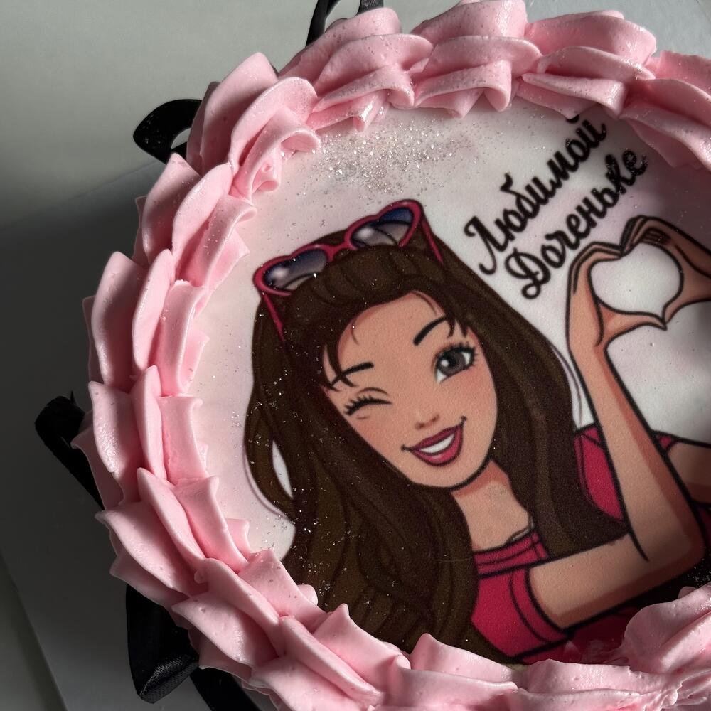 Бенто торт любимой дочке