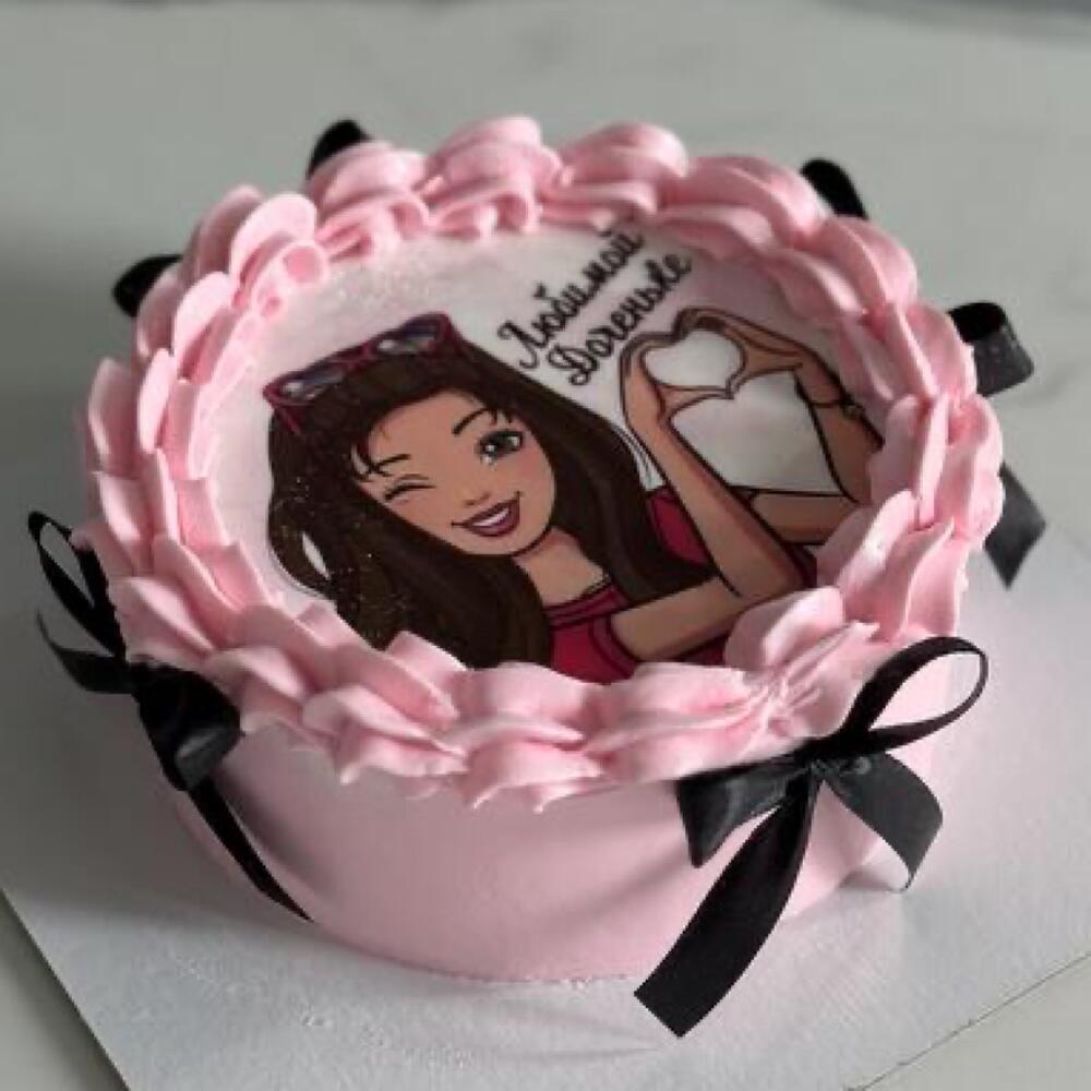 Бенто торт любимой дочке