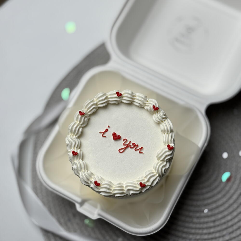 Бенто-торт любимой любимому на 14 февраля день влюбленных жене мужу парню девушке