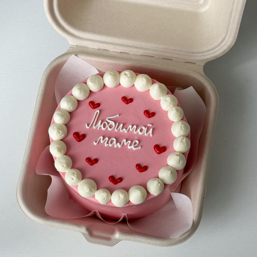Бенто торт «Любимой маме»