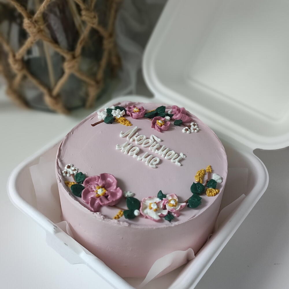 Бенто торт, любимой маме, на день матери