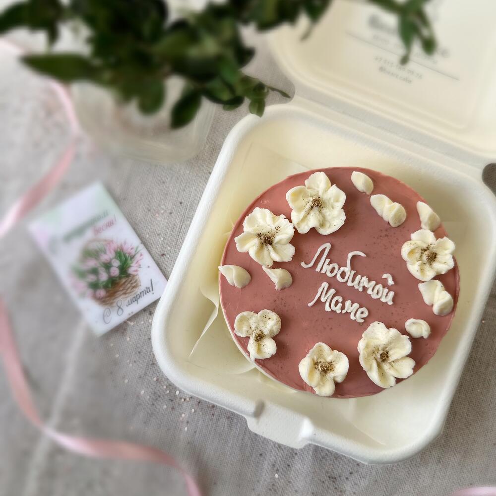 Бенто торт любимой маме (пп бенто торты/классические бенто торты)