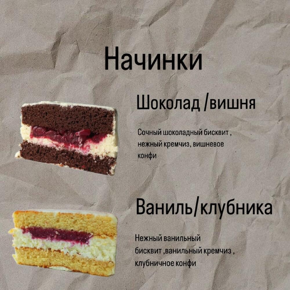 Бенто торт «Любимой мамочке» для мамы