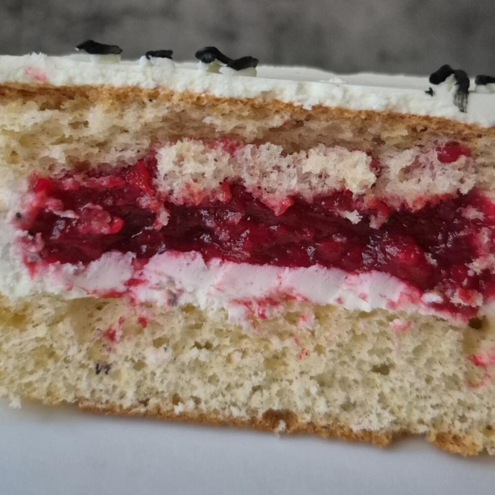 Бенто торт "любимой мамочке с сердечками" в подарок для мамы, бабушки