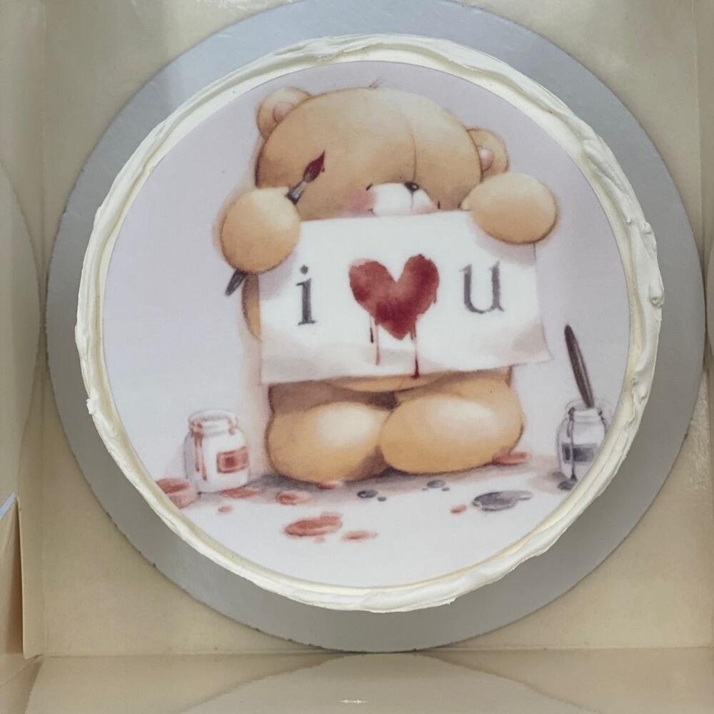 Бенто торт любимой/любимому мужу / жене девушке/ молодому человеку на 14 февраля