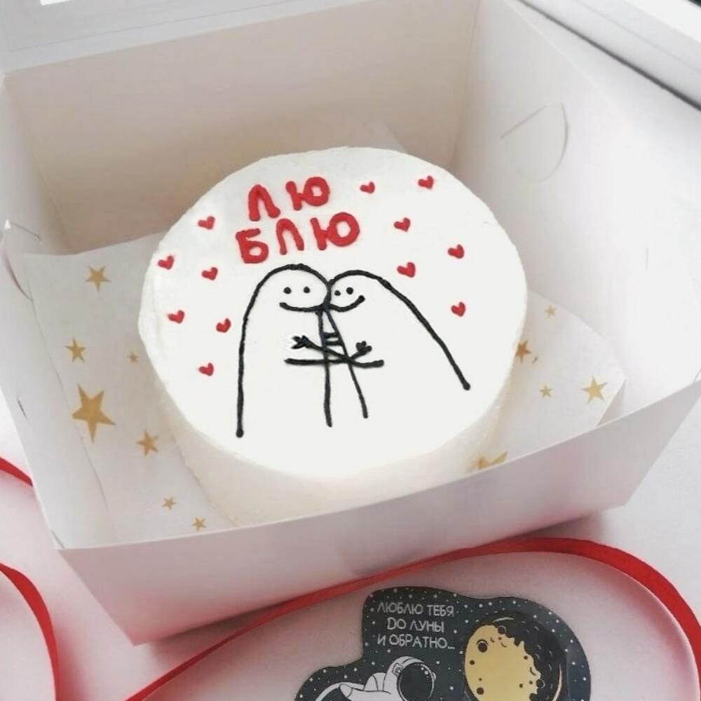 Бенто торт Люблю (600г)