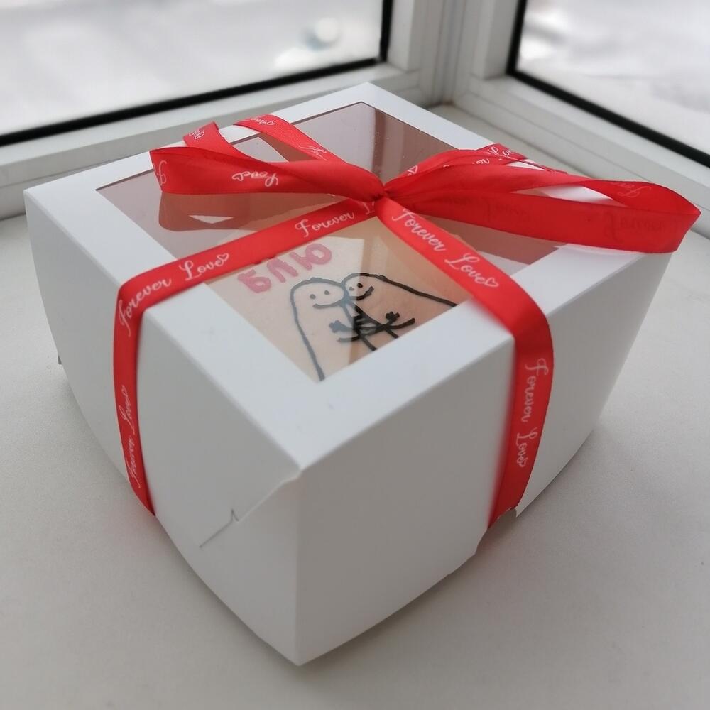 Бенто торт Люблю (600г)