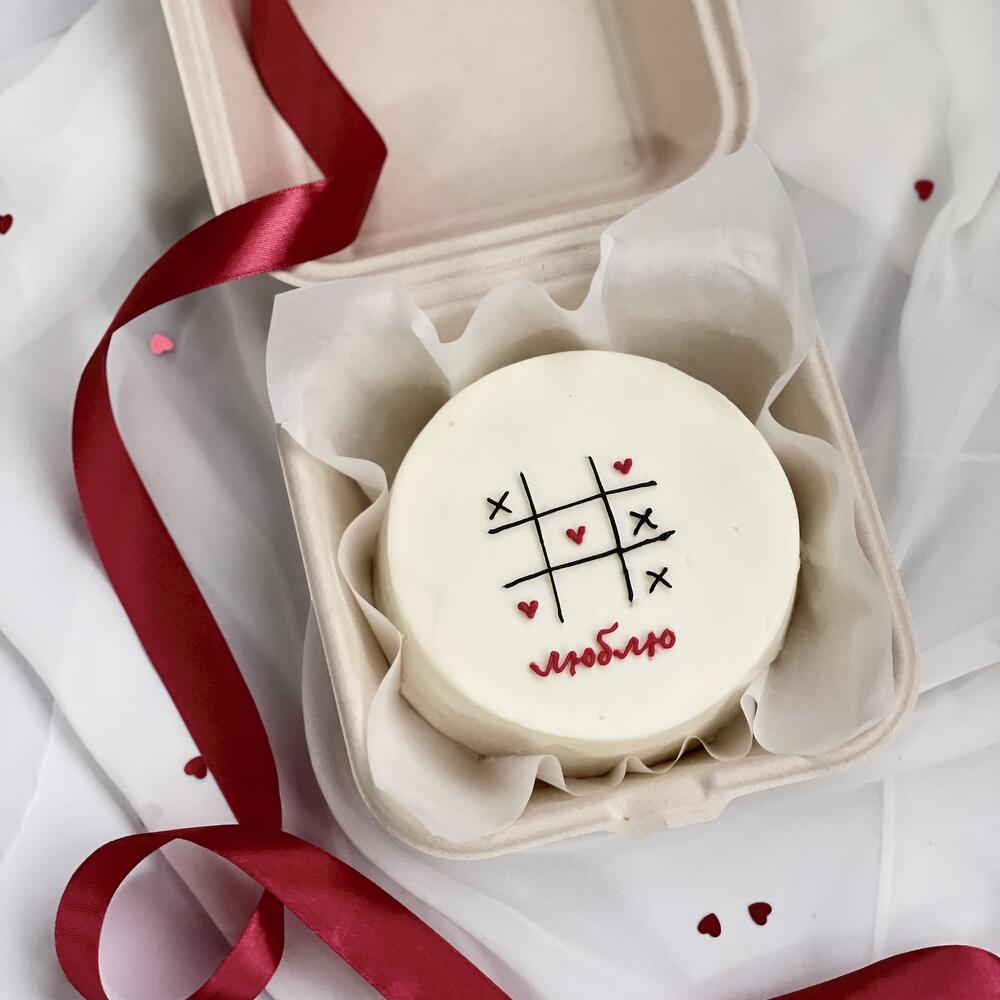 Бенто-торт люблю для девушки , парня , мужа , жены