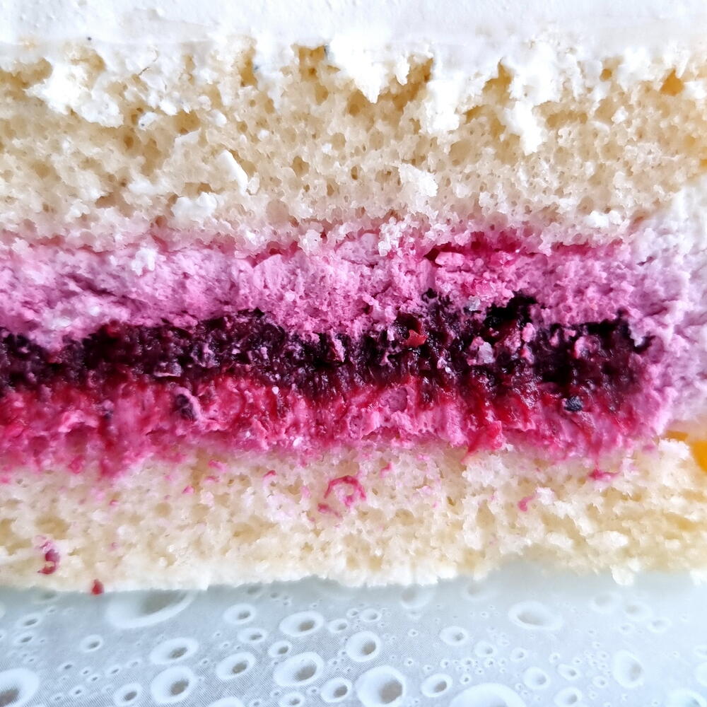 Бенто торт "Люблю" для мужа/жены/парня/девушки на 14 февраля