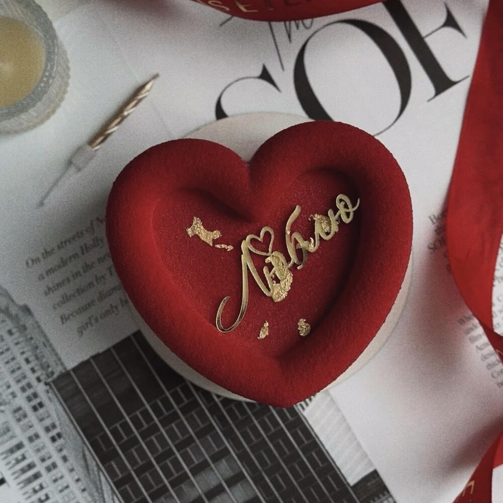 Бенто-торт «Люблю» на День влюблённых️