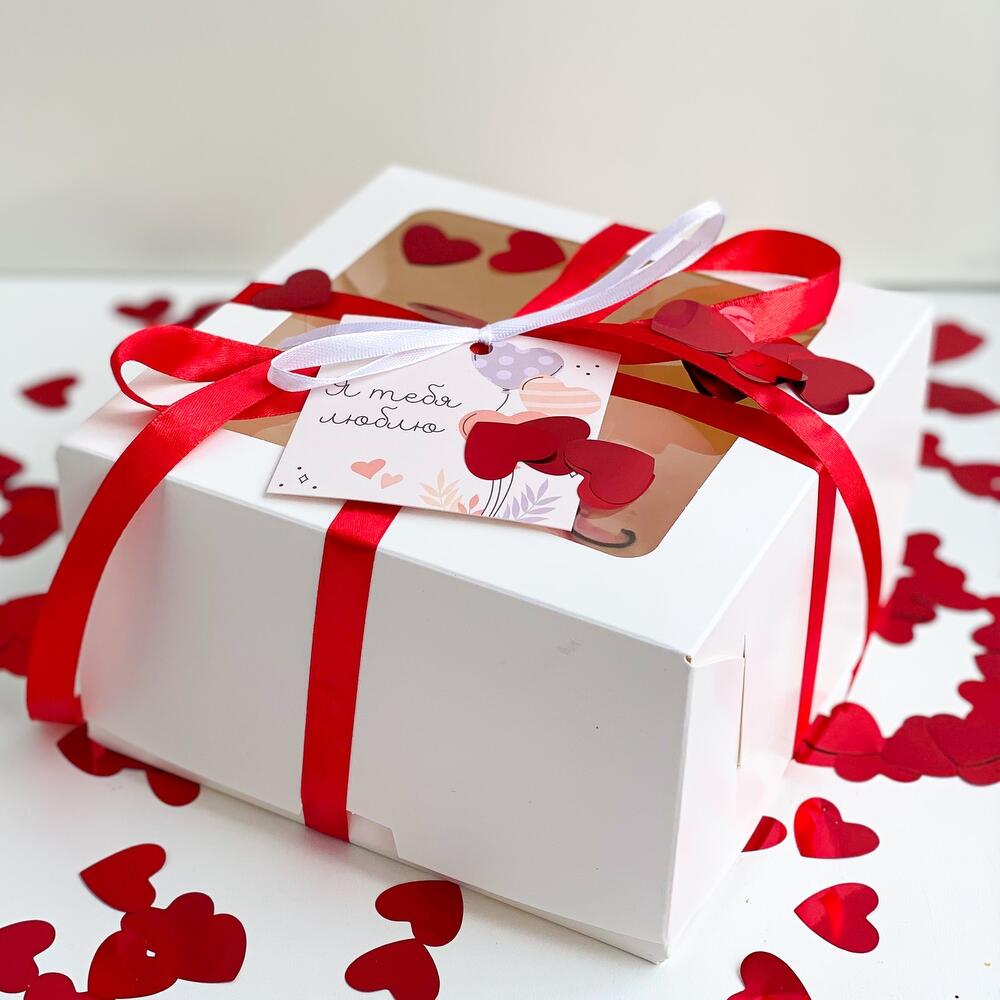 Бенто торт "Люблю тебя" для второй половинки 500 гр