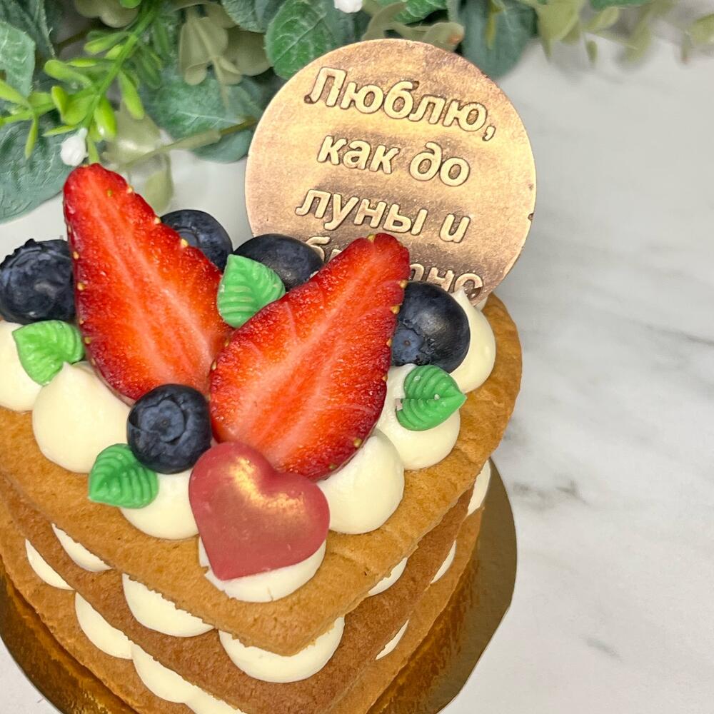 Бенто торт️ « люблю тебя как до луны и обратно»
