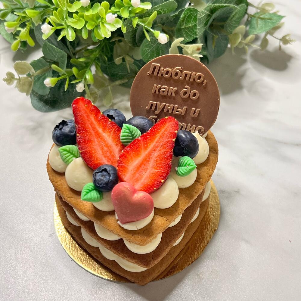 Бенто торт️ « люблю тебя как до луны и обратно»