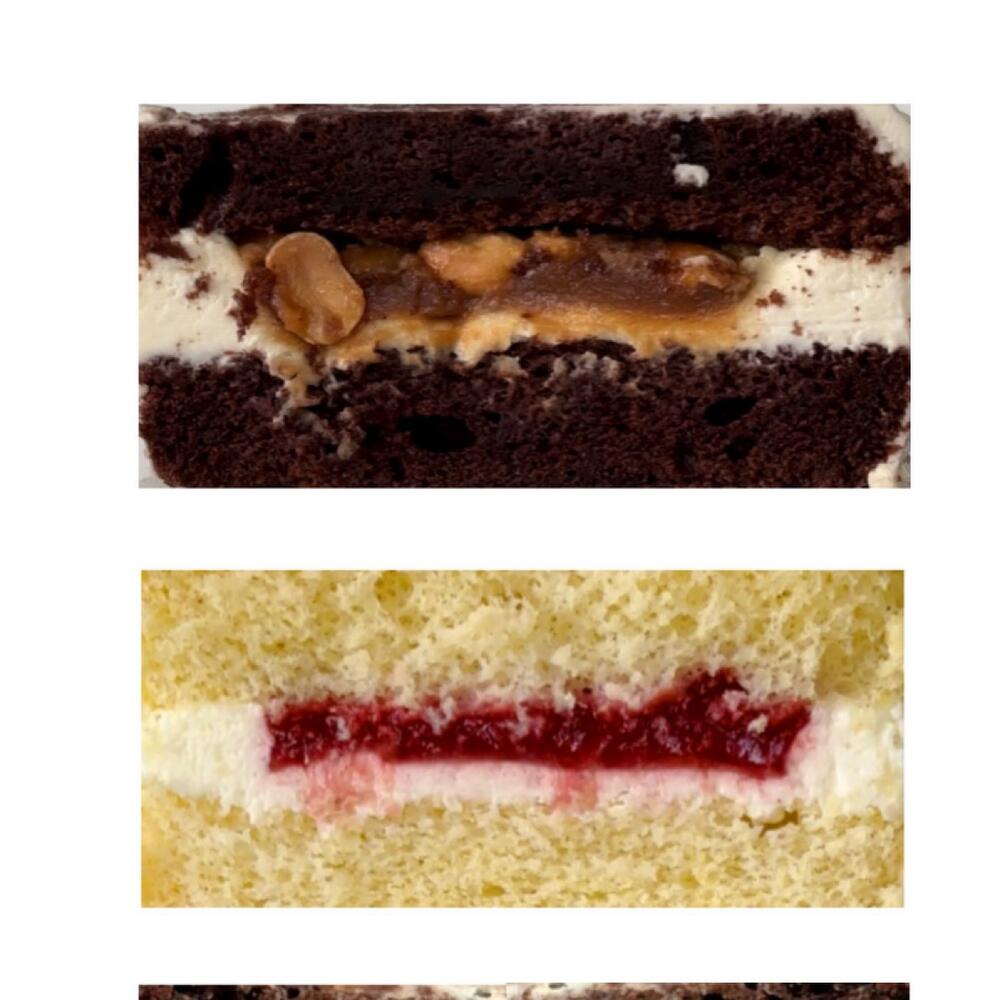 Бенто торт «люблю тебя» ламбет в виде сердца