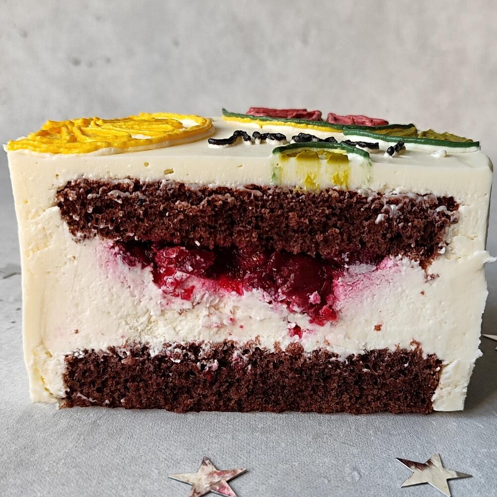 Бенто-торт "Люблю" в подарок