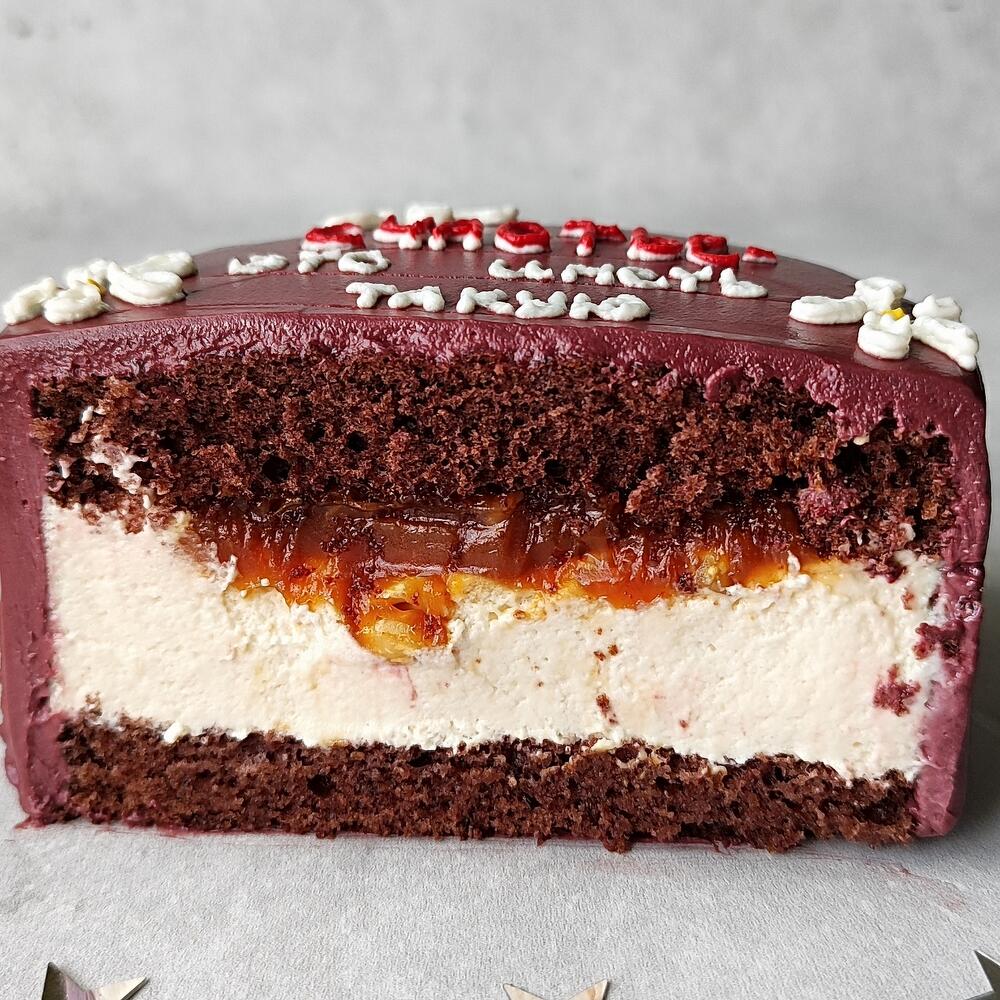 Бенто-торт "Люблю" в подарок