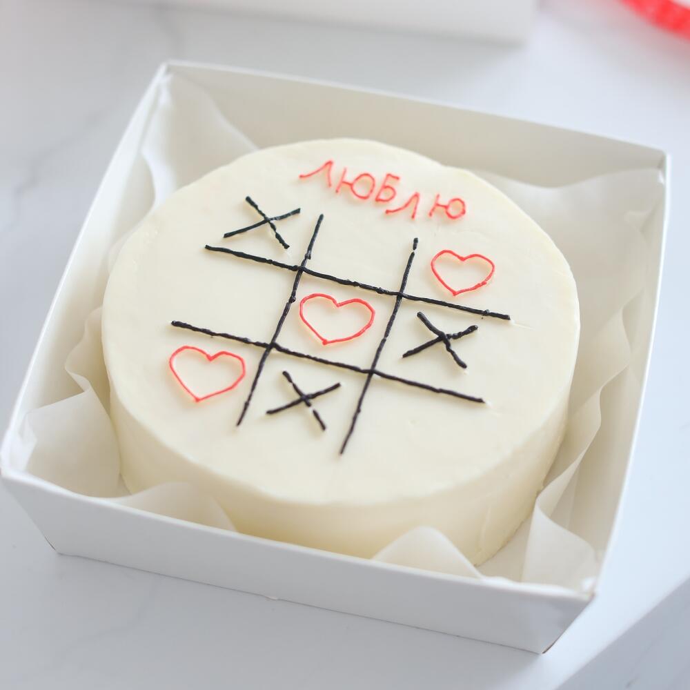 Бенто-торт "Люблю" в подарок