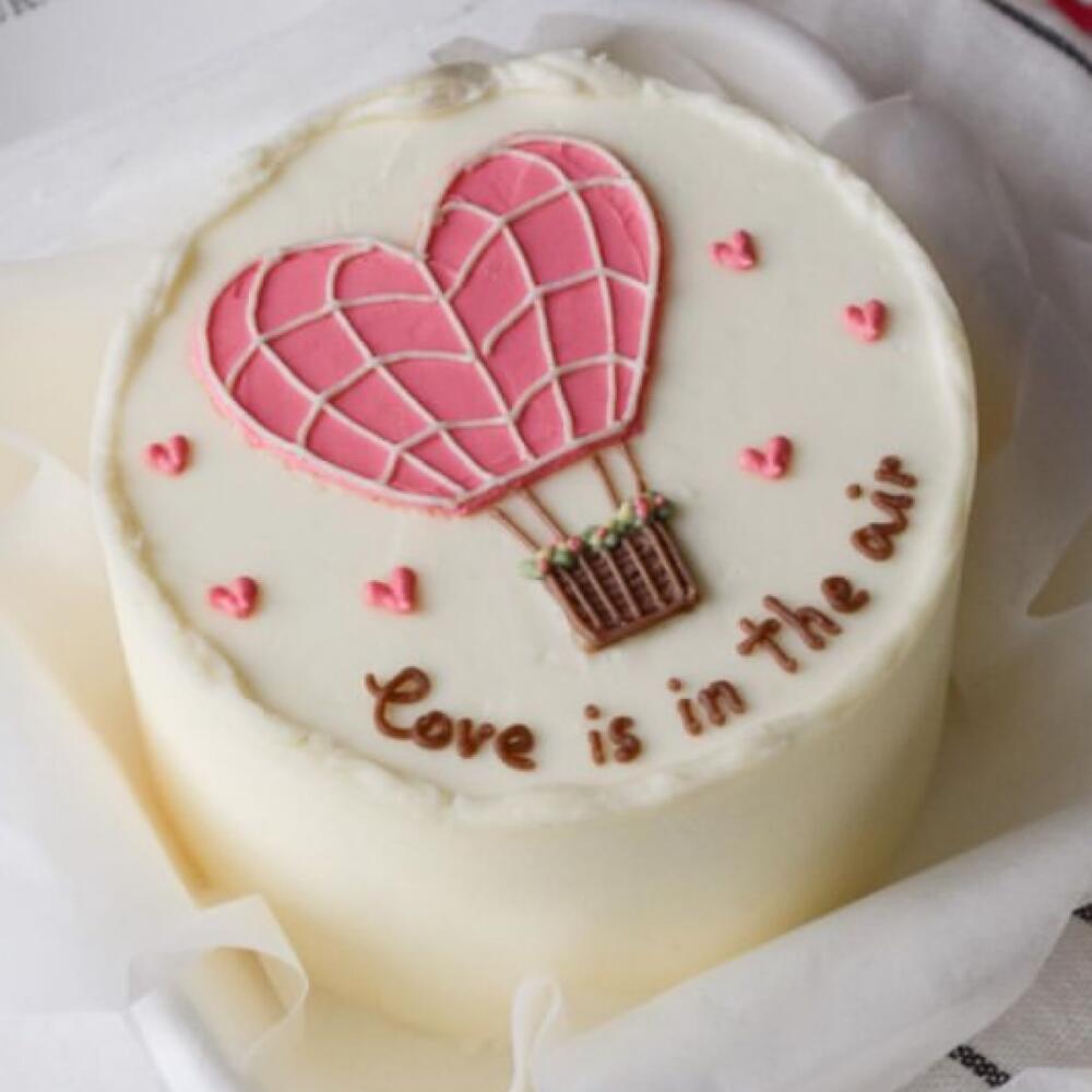 Бенто торт любовь в воздухе