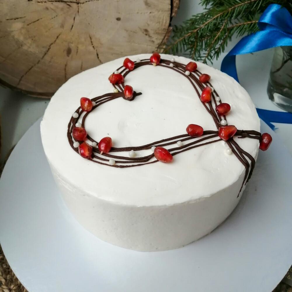 Бенто-торт макси Красный бархат