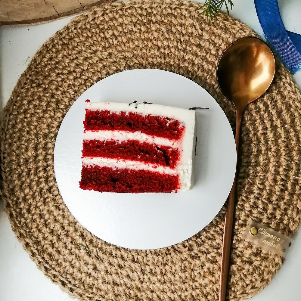 Бенто-торт макси Красный бархат