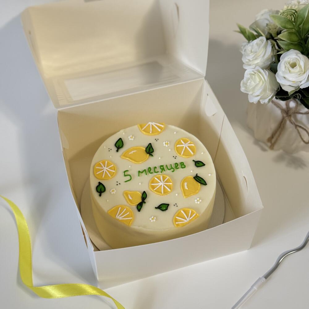 Бенто торт макси лимончик