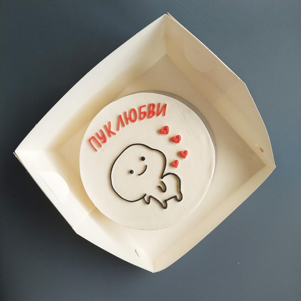 Бенто торт макси Пук любви