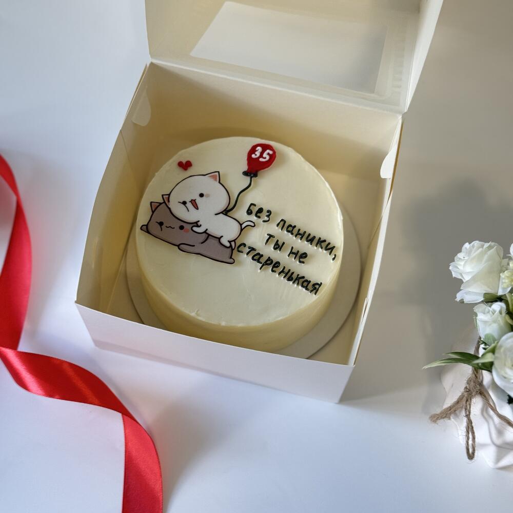 Бенто торт макси с котиками