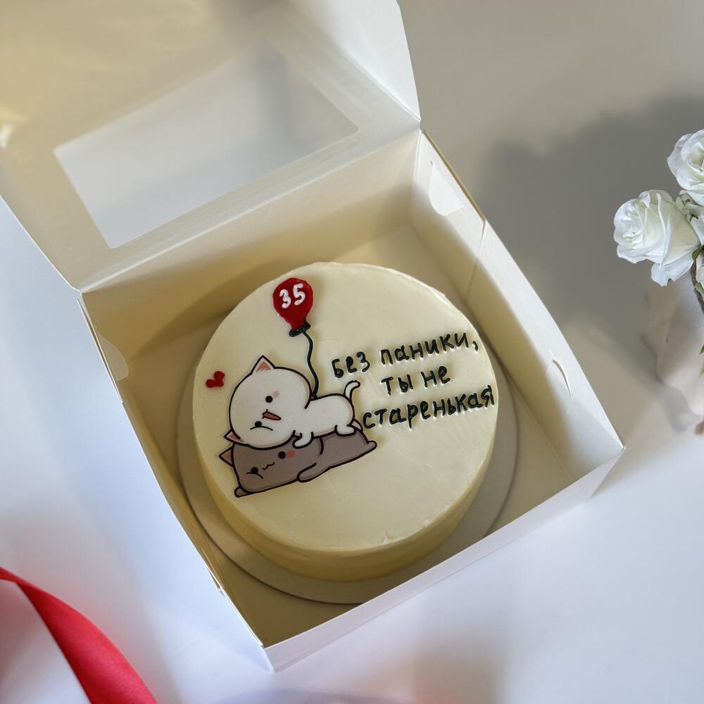 Бенто торт макси с котиками