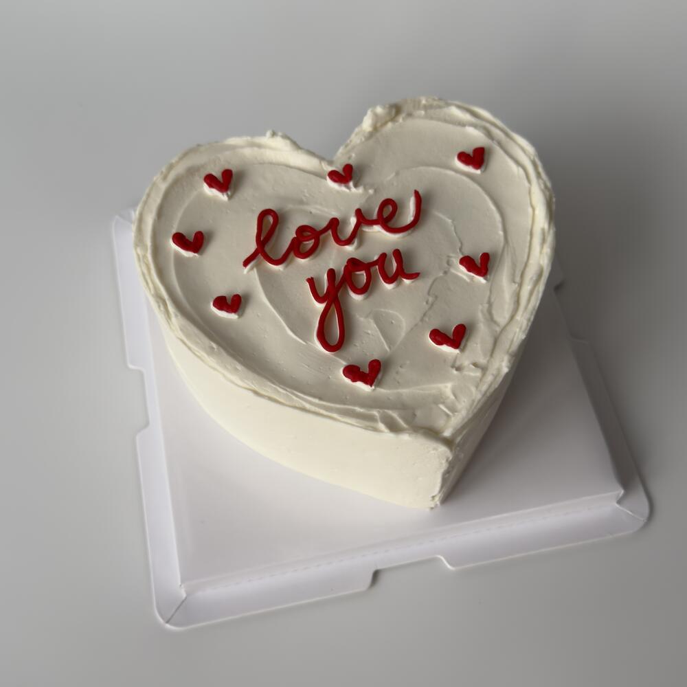 Бенто торт Макси сердце на 14 февраля