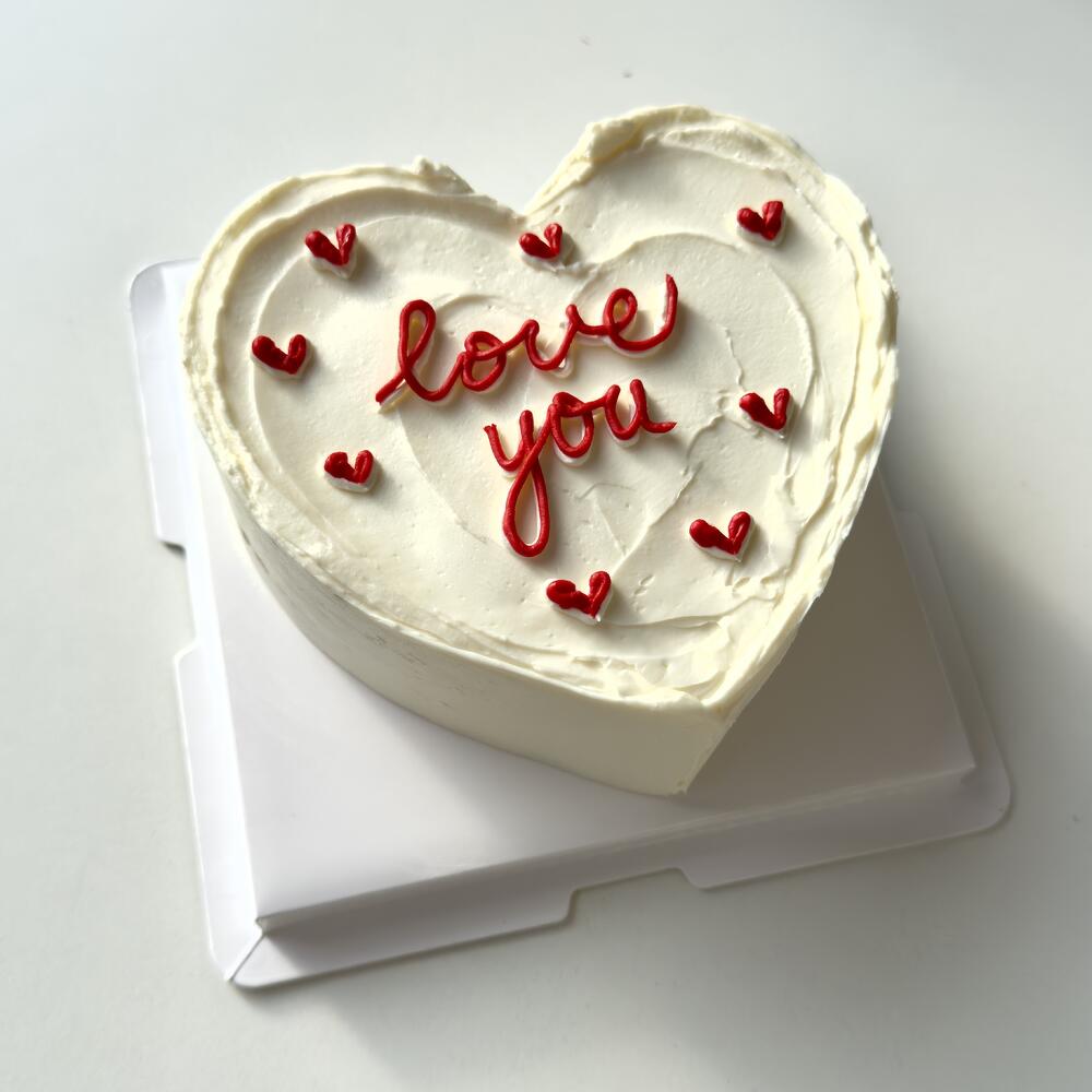 Бенто торт Макси сердце на 14 февраля