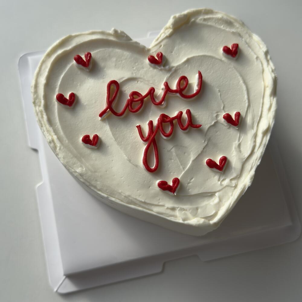 Бенто торт Макси сердце на 14 февраля