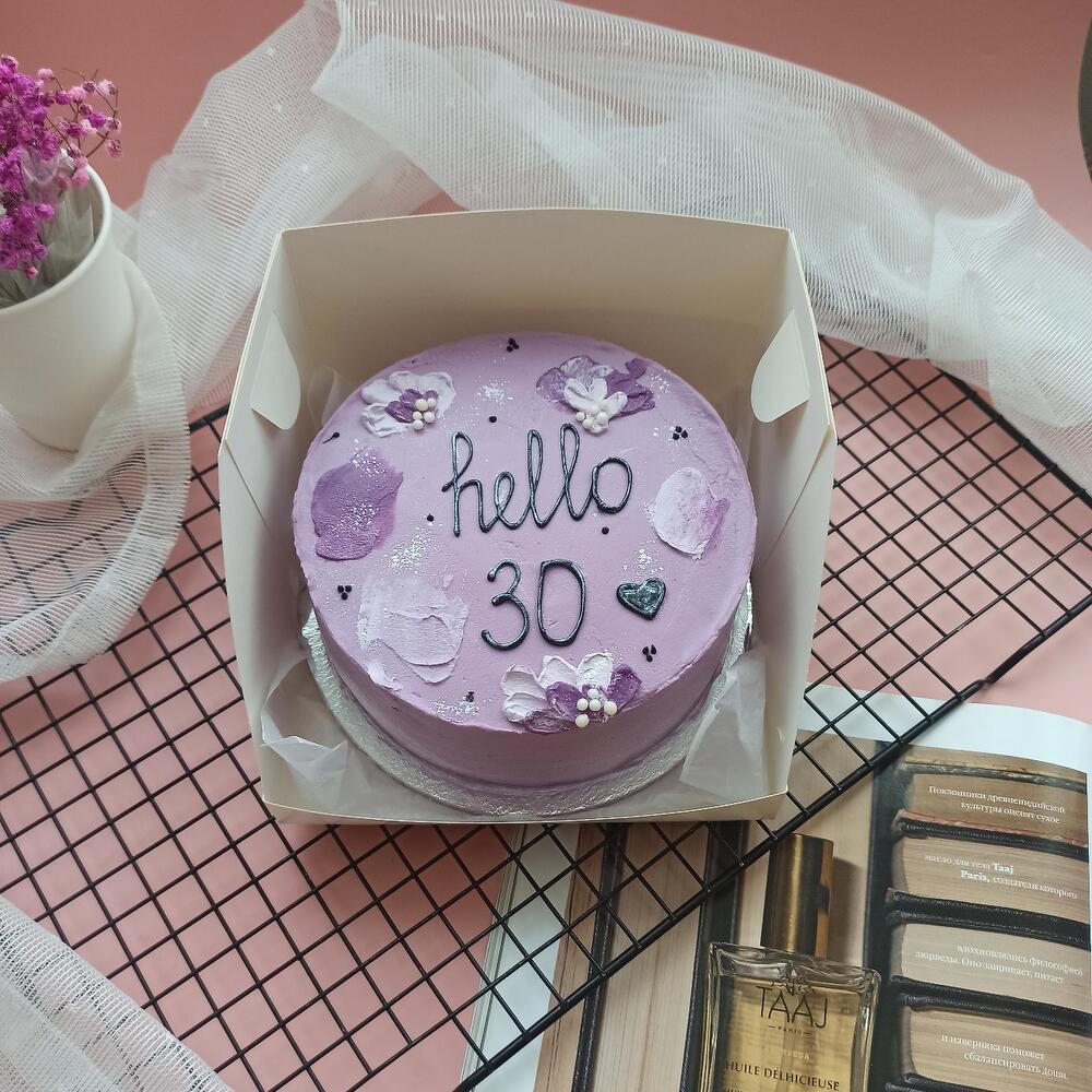 Бенто торт макси в подарок на день рождения подруге, маме, сестре, коллеге