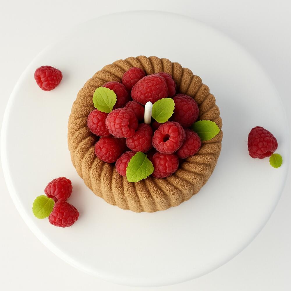 Бенто торт «Малиновый Макфлури» 10*7 см