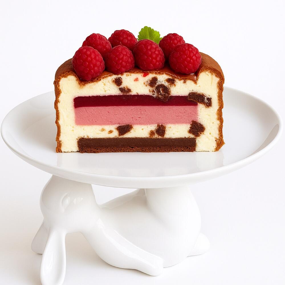 Бенто торт «Малиновый Макфлури» 10*7 см