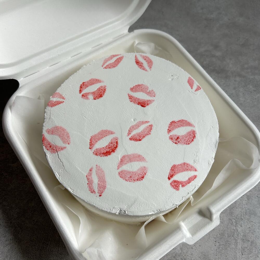 Бенто-торт «Малиновый йогурт» 12 см