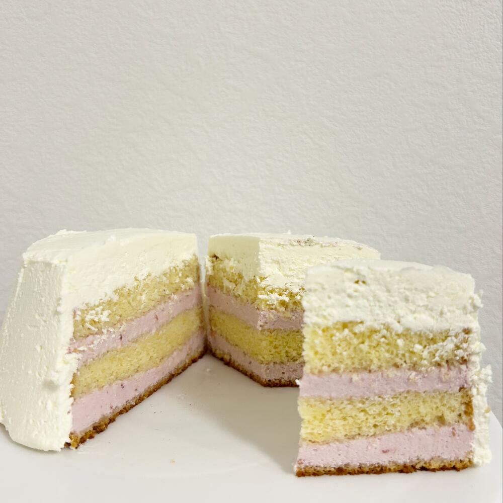 Бенто-торт «Малиновый йогурт» 12 см