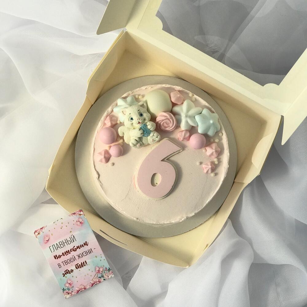 Бенто торт малышам с котиком