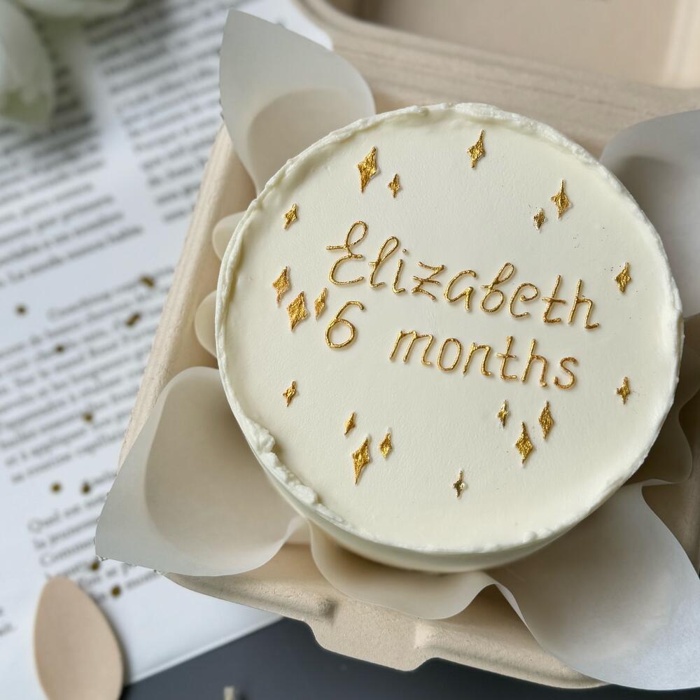 Бенто торт малышу на 6 месяцев