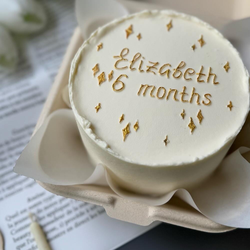 Бенто торт малышу на 6 месяцев