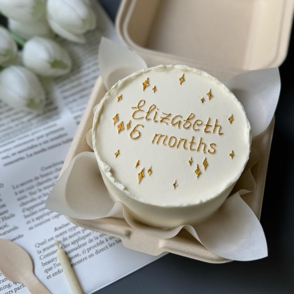 Бенто торт малышу на 6 месяцев