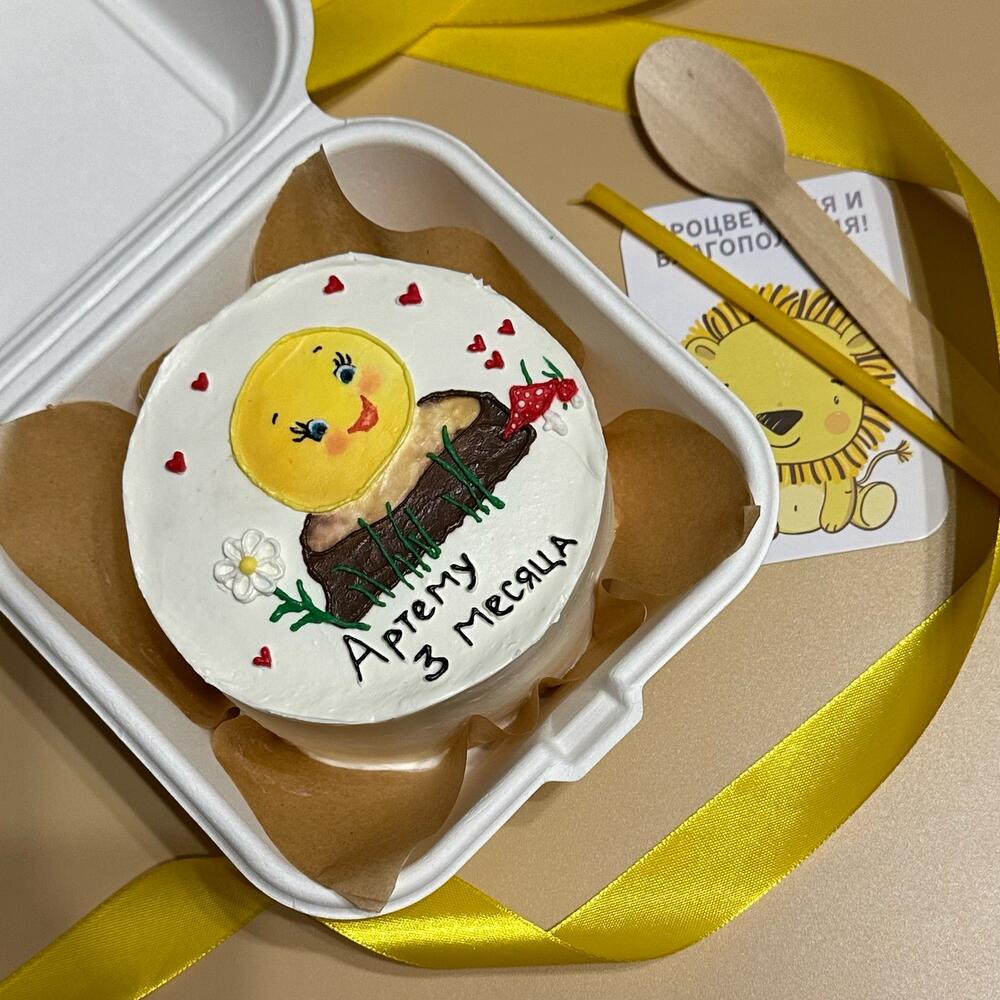 Бенто торт малышу на каждый месяц