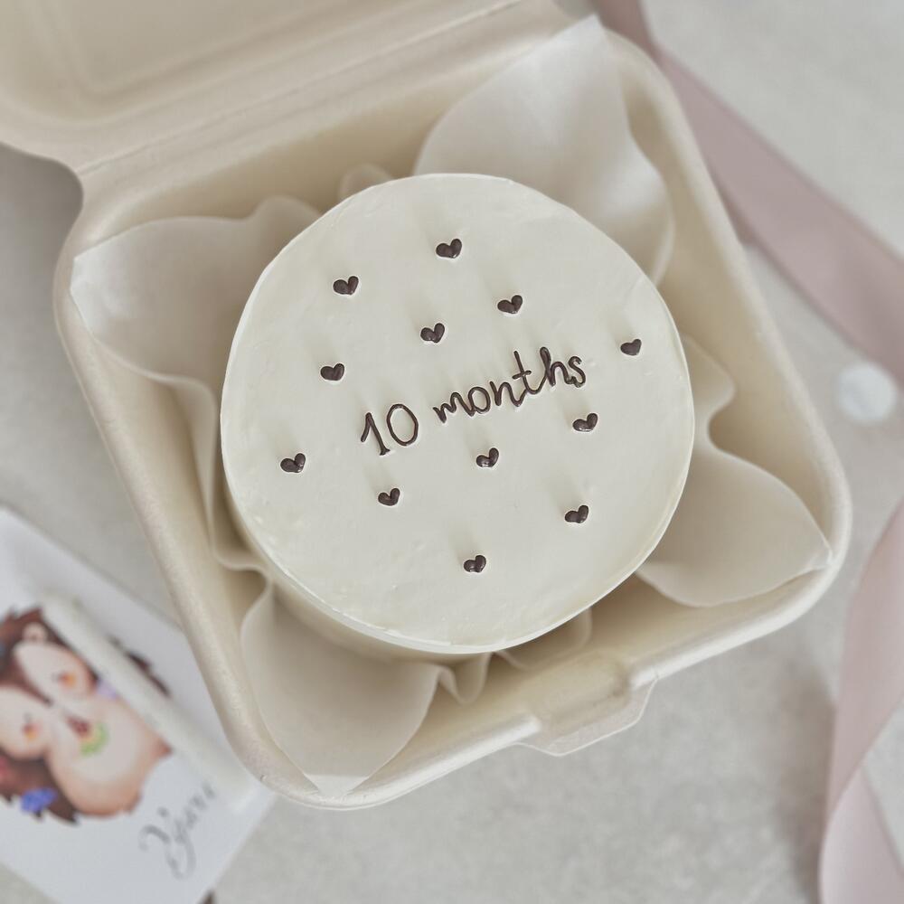 Бенто торт малышу на каждый месяц ребенку