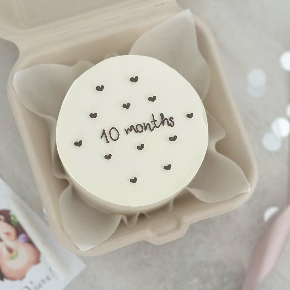 Бенто торт малышу на каждый месяц ребенку