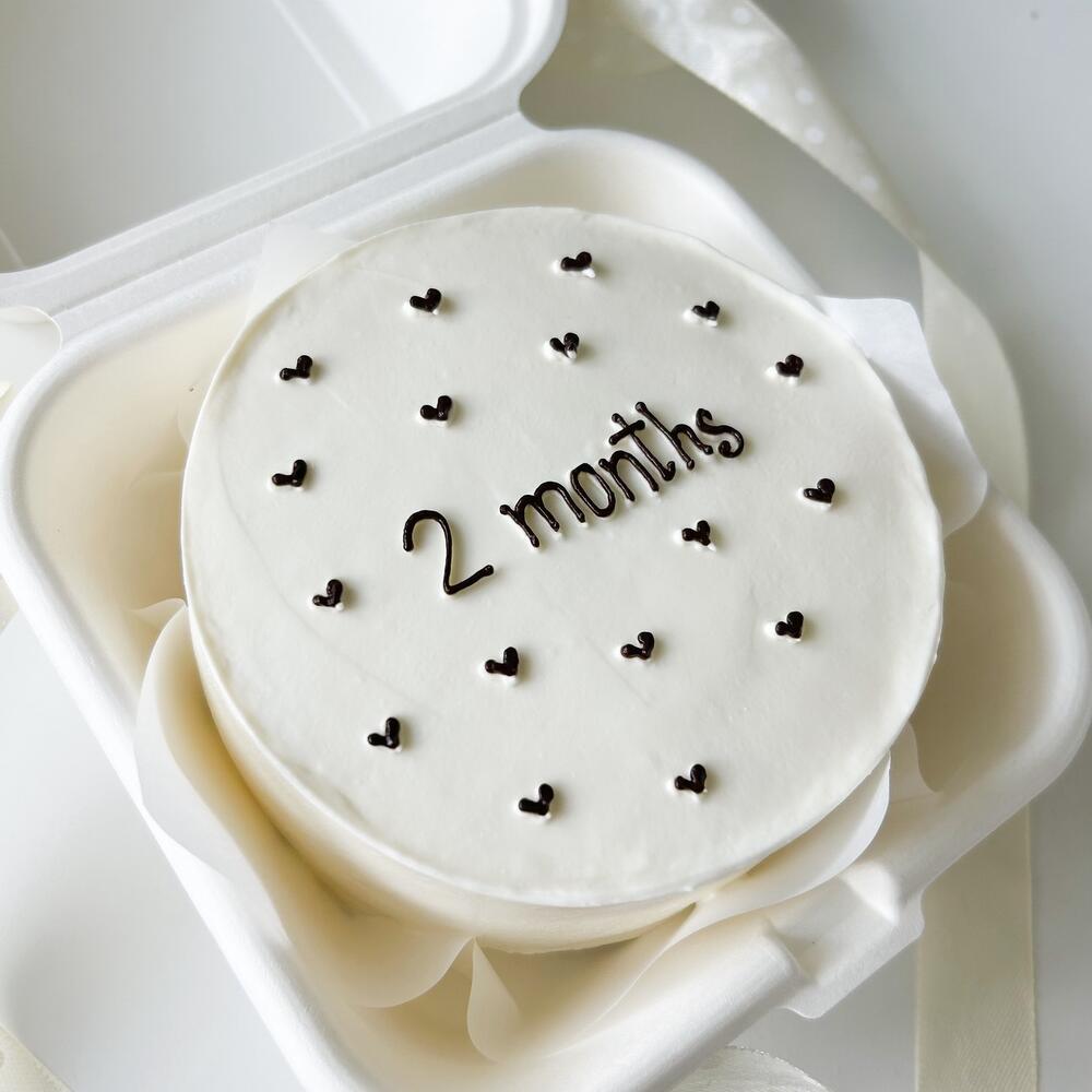 Бенто торт малышу на каждый месяц жизни