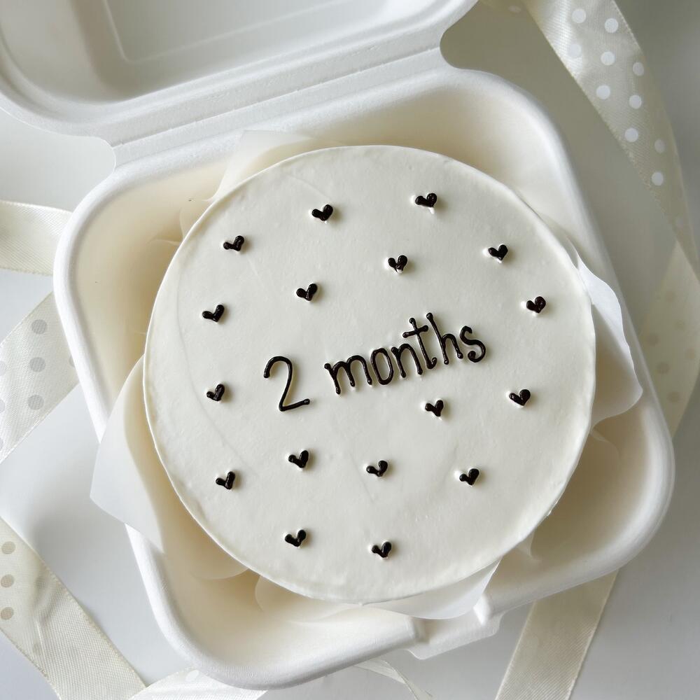 Бенто торт малышу на каждый месяц жизни